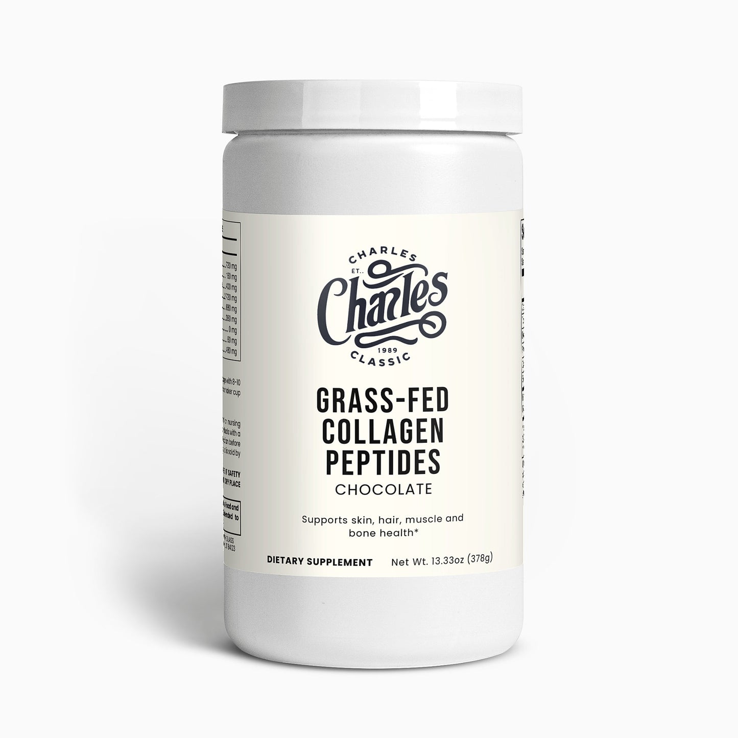 Grass-Fed Collagen Peptides Powder (Chocolate)